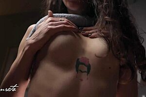 Amateur Lanreta's Deep Throat Cumshot