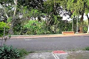 stranger convinces big tits latina to make porn videos - part 1