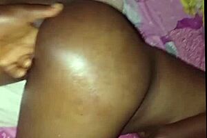 young african amateur swallows fingers and gets fucked homemade