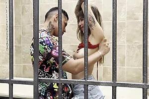 hey, that international reporter banged the hot inmate in roleplay sex