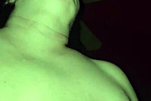 hey, check out this milf milking her big tits while riding that cock