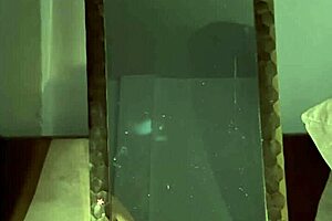 Gothic emo girl masturbates pussy