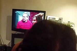 indian guy getting a blowjob and rim job by filthy british girl 😏