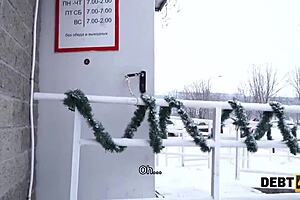 debt4k collector enjoys tender mouth and shaved pussy of adorable debtor