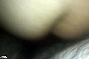 My slut girlfriend fucks my big monster cock while her friend watches