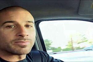 she straddles his pole showing bubble butt crack