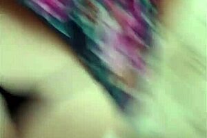 Following mature woman in skirt and thong on street