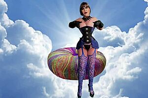 Mature Women In Heavenly Scene