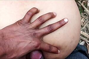 Desi Indian Wife Says, 'Hard Husband, Outdoor Anal Sex'