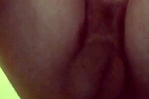 Male squirt aided by sandals in stretched ass