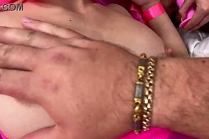 my flexible girlfriend stays motionless during our threesome with another couple ffm