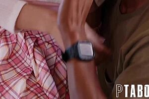 Big Titty Tossed by Big Black Cock Isiah Maxwell Little 18+ Puck