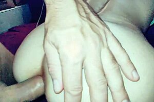 She Bit Her Lip When He Walked In Unannounced