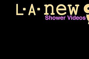 Sweet teen 18+ blonde shows her sexy body in the bath