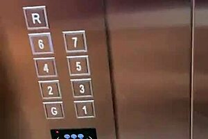 Latina Wife Bent Over And Fucked Hard In Elevator