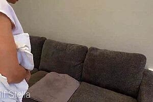 Stepson-in-law caught peeping up my short skirt - gilf adventures e15 - free video 😏