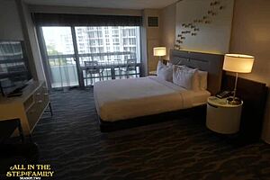 i share a bed with a big booty girl on vacation, leading to intense fucking with adriana maya