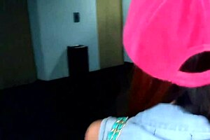 Smiley Asian Girl Flirts With Tourist