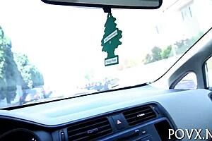 hot teen babe needs a hard cock for blowjob and sex in pov