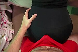 Curvy Latina Dancing and Moaning in Doggystyle Fuck