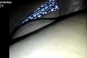 Pull aside panties, fucking the girl