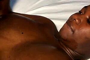 Massage and fingering lead to intense squirting