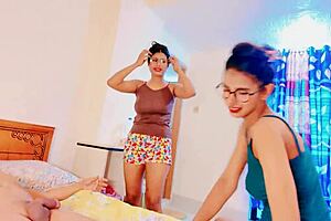 Amazing threesome with my wife and her best friend - uttaran20