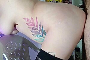 curvy latina gets doggystyle fucking hard