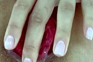 Destroyed anal juicy prolapse asshole close up play