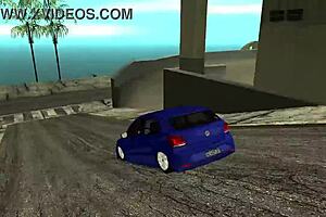 Jugando mta y mi hermanastra me la chupa