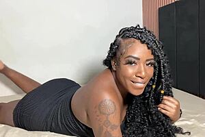 Amateur teen gives jerk off instructions touching pussy