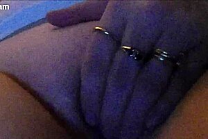 Hot Amateur Jerking Off While She Masturbates