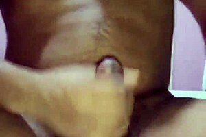 Hot Young 18+ Cock Performs Solo Hand Job