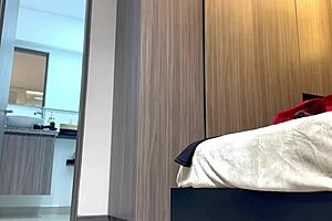 Unknown Latina Spied In Underwear, Big Tits And Ass!