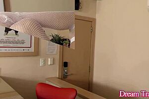 Trans cutie gabriela muniz endures intense ass and mouth fucking