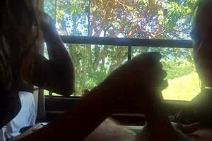 Guy Fucks Girlfriend and Cousin in Sexy Threesome