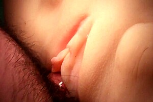 Her pussy makes me feel so good, he moans during double penetration