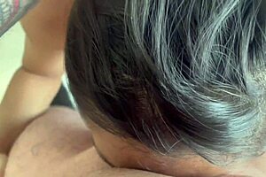 petite latina gets facefucked, pukes, then fucks messy dick