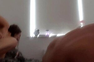 Wife Takes Old Man's Huge Cock Deep in Her Big Ass