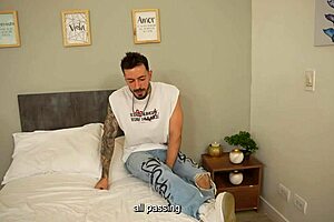 My Friend's Wife Teases with Oral While Waiting