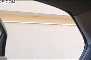 i risked masturbating in the car in public for that hot girl