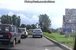 Car Sex With Young Horny Girl