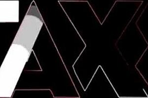 Hard interracial gangbang for a bubbly brunette bbw