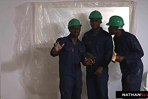 sassy simony diamond teases 3 hung contractors & gets her asshole destroyed by dp & dap before facial - 4k teaser