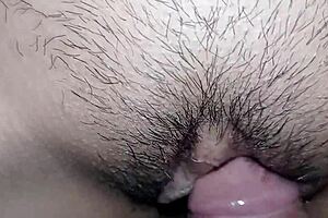 Amateur enjoys homemade sex with wet pussy and cum