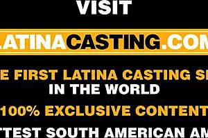 Amateur Latina Experiences Her First Time Anal Wrecking By Massive Cock During Job Interview Casting