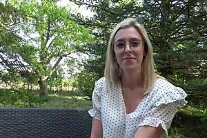 Alrox, the 25-year-old French nurse aide, flashes outdoors in Amiens.