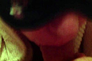 morning blowjob session with masked cock