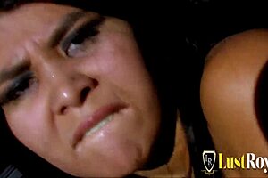 horny fellow hammers julia morgan's wet pussy hard