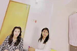 Uttaran20 - Brunette And Sexy Threesome With Big Cock And Squirting